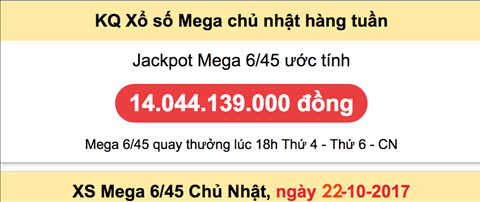 ketqua Vietlott Chu Nhat 22-10-2017 ketqua Vietlott Chu Nhat 22-10-2017